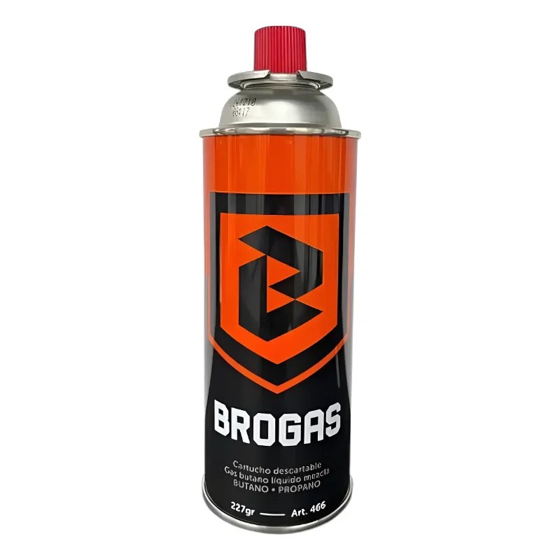 BROGAS Cartucho de Gas Butano Brogas Descartable 227g · Cód. 00466-I