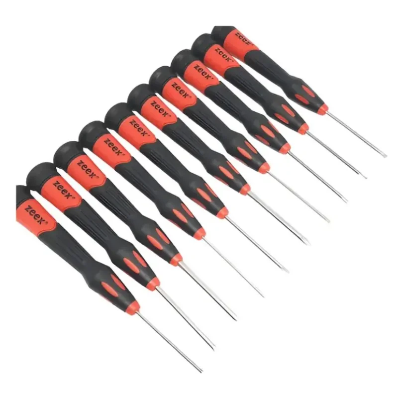 Zeex Juego de Destornilladores de Precisión Zeex 10 Piezas · Cód. 0076710