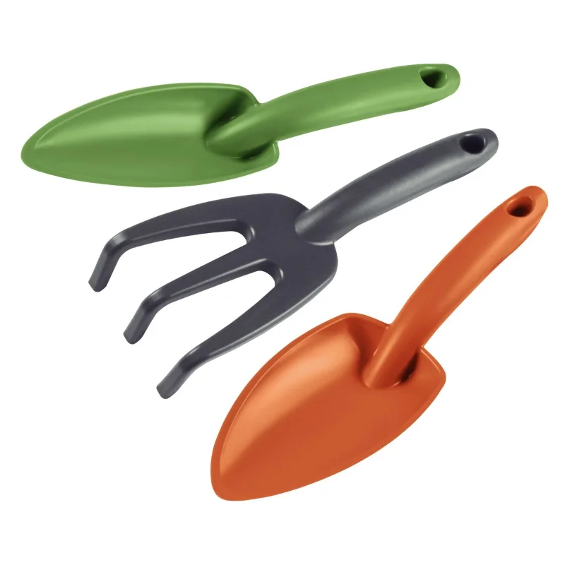 TRAMONTINA MULTI Kit de 3 Piezas de Herramientas de Jardinería Plásticas Tramontina · Cód. 0078108/100