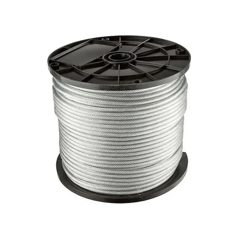 Cable de Acero 6x7 y 6x19 Hilos · Cód. 00CAX
