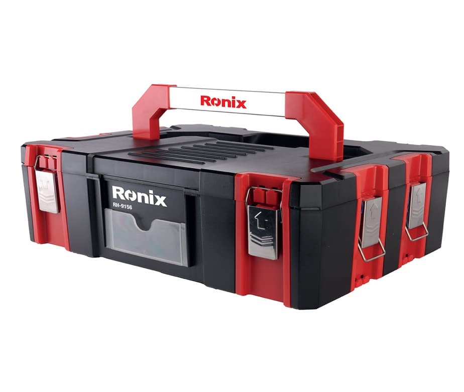 RONIX - Herr. Manuales Caja de Herramientas Plástica Ronix RH-9156 440 x 320 x 150 mm · Cód. 00CHP156