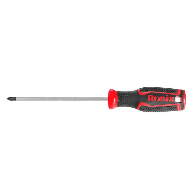 RONIX - Herr. Manuales Destornillador Phillips Ronix RH-2842 5x75mm CR-V Imantado · Cód. 00DPH5X075