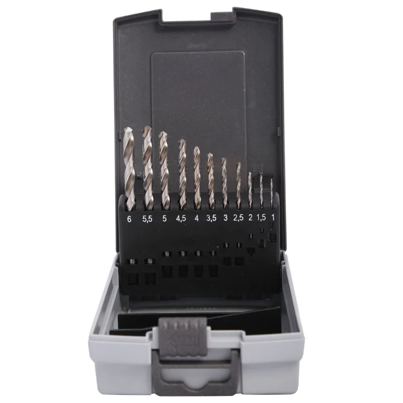 EZETA Set de 11 Mechas HSS Ezeta 1 a 6 mm en Caja de Alto Impacto · Cód. 00EZ13