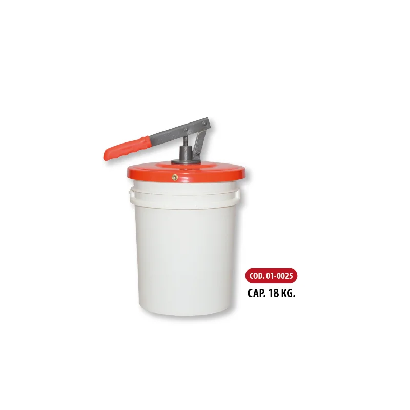 JIT Grasera Portátil JIT para Baldes de 18kg con Manguera · Cód. 00JITBM