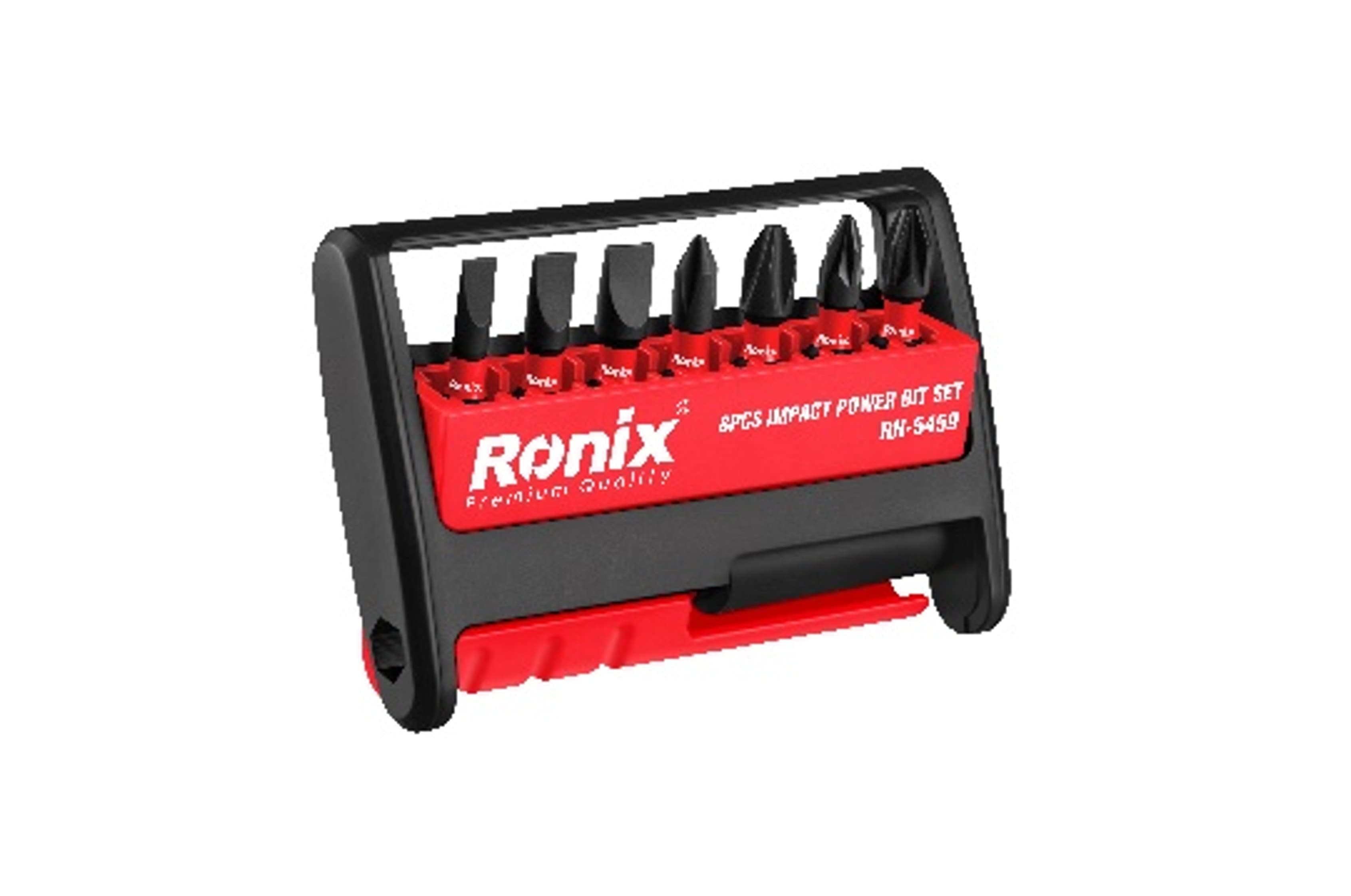 RONIX - Herr. Manuales Juego de 8 Puntas de Impacto Ronix RH-5459 · Cód. 00JPI008