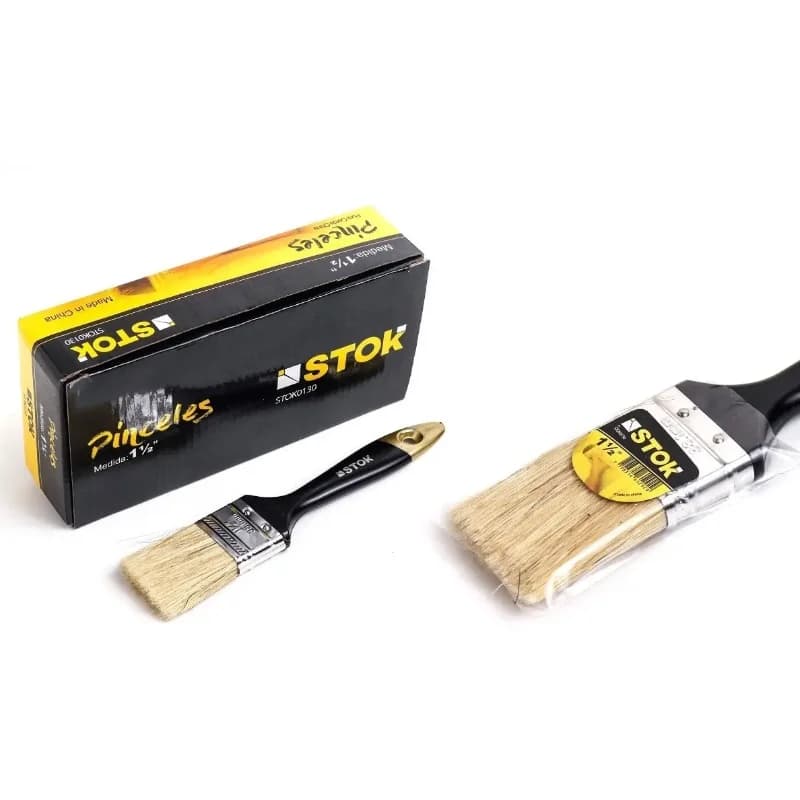 KLEBER PINCEL V1 1" CERDA CHINA MANGO MADERA · Cód. 00KLE1