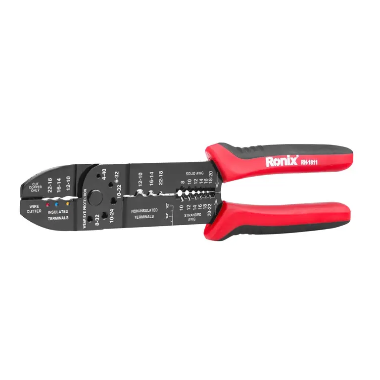 RONIX - Herr. Manuales PINZA PELACABLES AUTOMATICA RONIX RH-1811 · Cód. 00PPC002