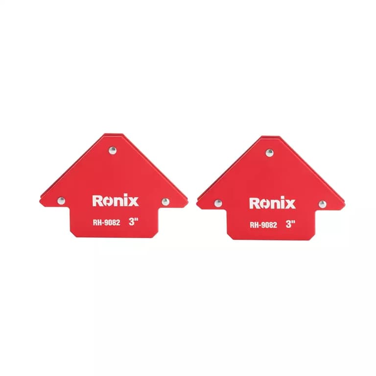 RONIX - Herr. Manuales SET DE 6 ESCUADRAS MAGNETICAS RONIX RH-9082 · Cód. 00SEM006