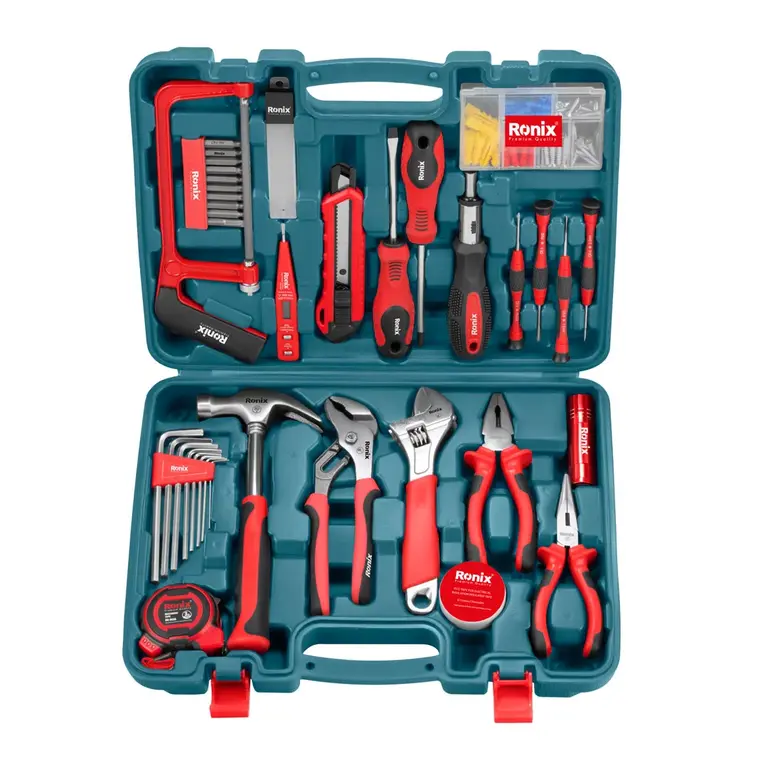 RONIX - Herr. Manuales SET DE HERRAMIENTAS MANUALES - 37 PCS. RONIX RS-0004 · Cód. 00SHM039