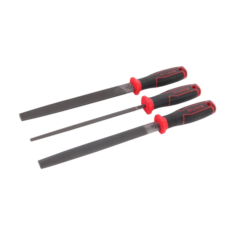 RONIX - Herr. Manuales SET DE 3 LIMAS P/ ACERO RONIX RH-2505 · Cód. 00SLA003
