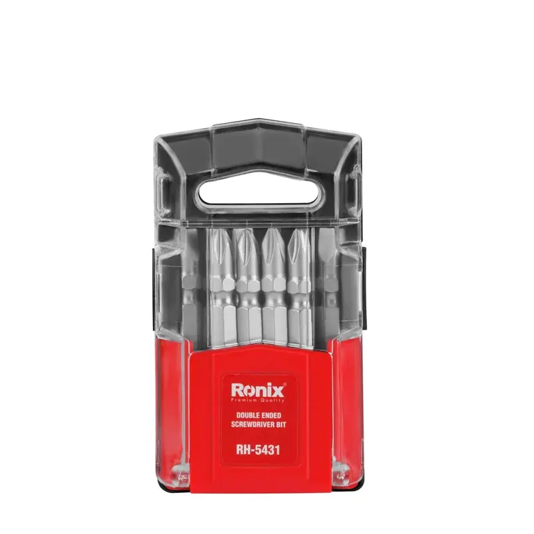 RONIX - Herr. Manuales SET DE PUNTAS DOBLE PL Y PH DE 65MM X 10 PZ RONIX RH-5431 · Cód. 00SPD065