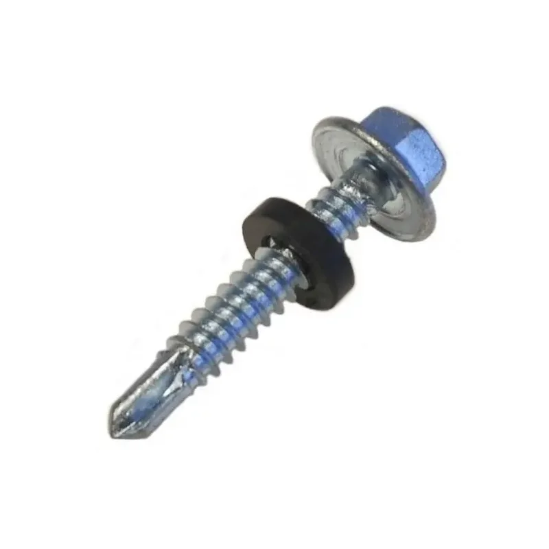 Sin marca Tornillo Autoperforante Hexagonal con Mecha y Arandela T2 · Cód. 00T2X