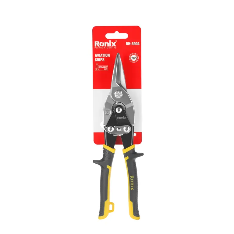 RONIX - Herr. Manuales TIJERA DE AVIACION P/ CHAPA RECTA CR-V RONIX RH-3904 · Cód. 00TAR001
