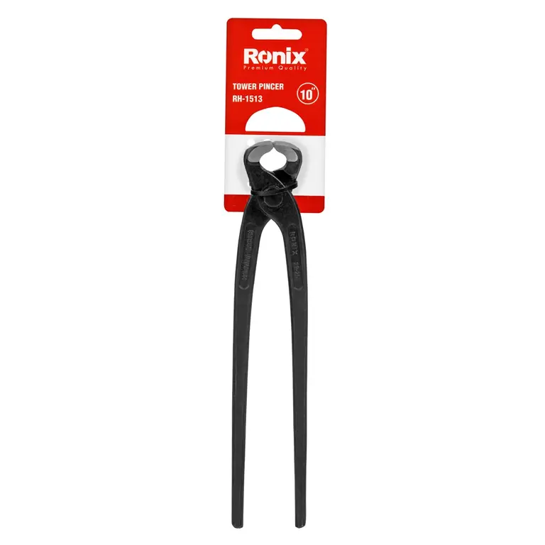 RONIX - Herr. Manuales TENAZA DE CORTE ENTERO PROFESIONAL DE 10" 250MM CR-V RONIX RH-1513 · Cód. 00TCP010
