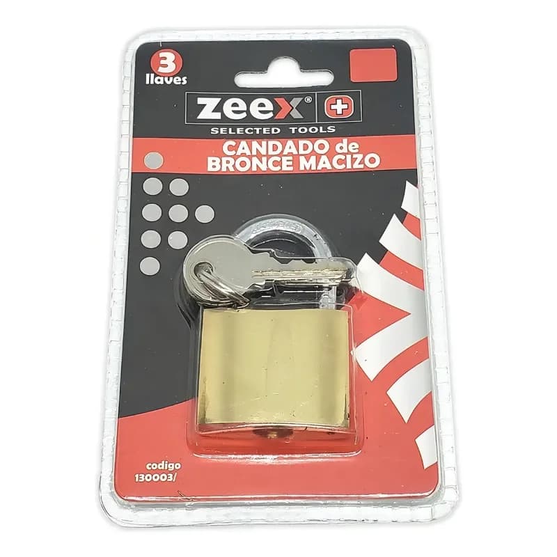 Sin marca Candado de Bronce Reforzado 20 mm · Cód. 00Z261